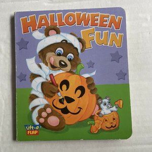 Halloween Fun Lift a Flap book with all flaps in tact Good condition